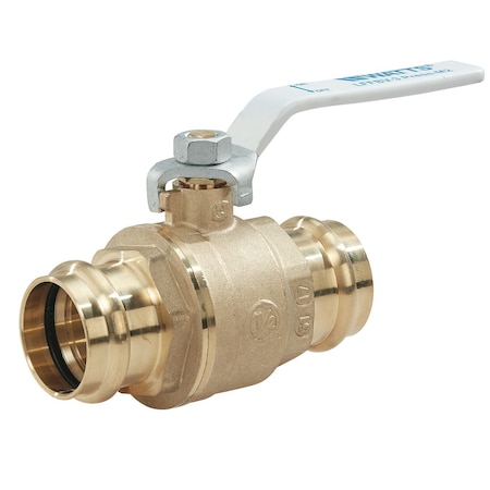 Watts 2-1/2 In Lead-Free 2-Piece Full Port Brass Ball Valve With Integral Press Fitting End Connection 88005499